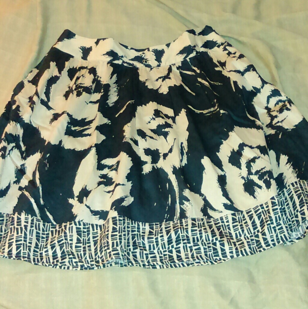 St. John's Bay Printed cotton skirt